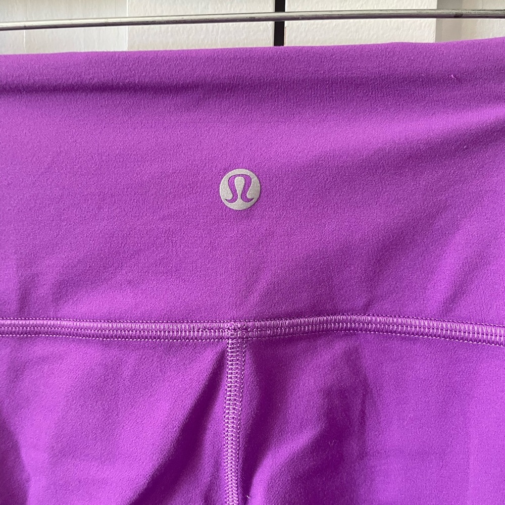 Lululemon groove super-high-rise nulu flared pant regular in moonlit magenta